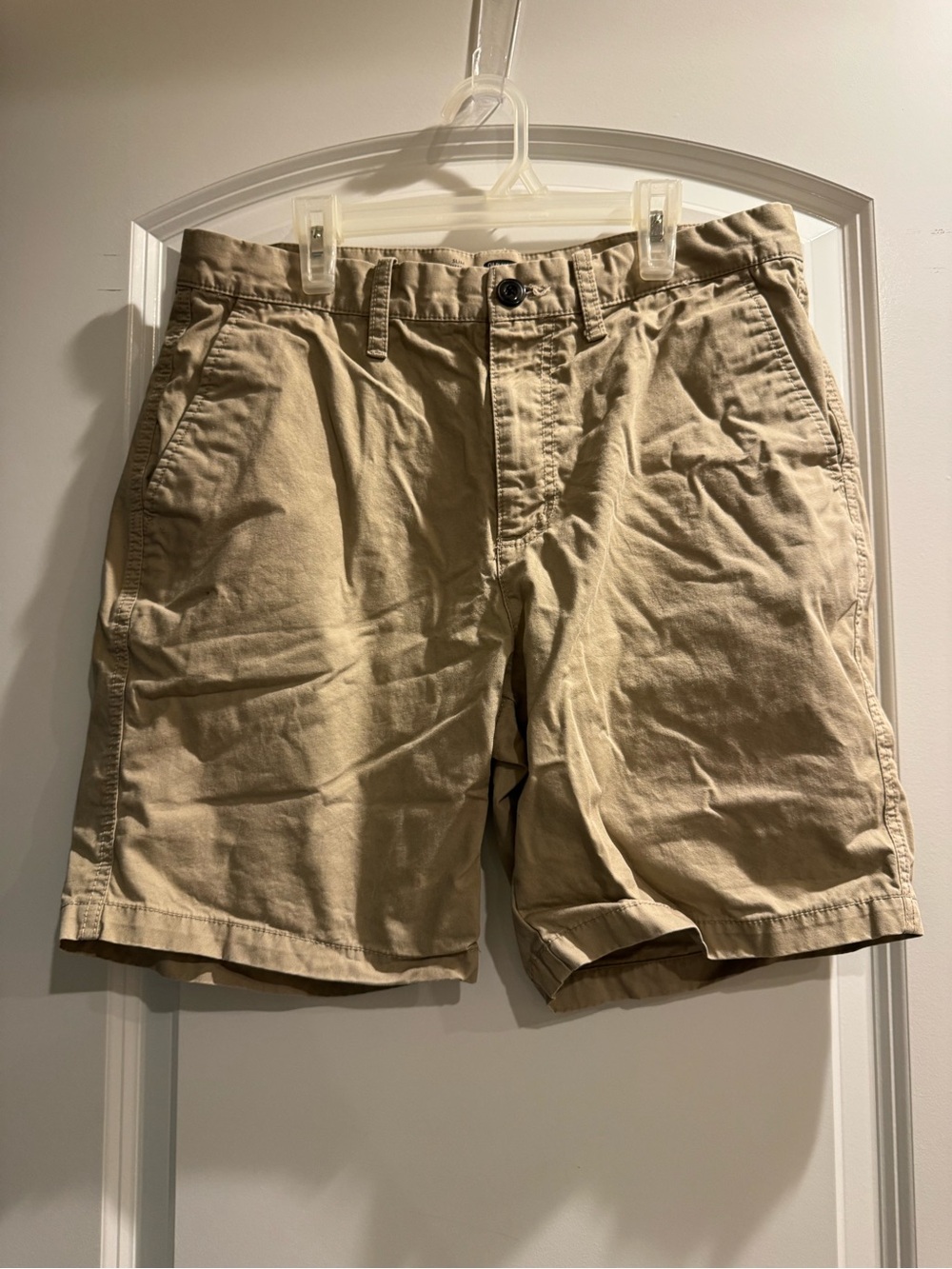 Old Navy Men's Flat Front Khaki Shorts - Tan